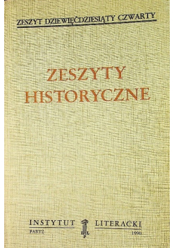 Zeszyty historyczne zeszyt 94