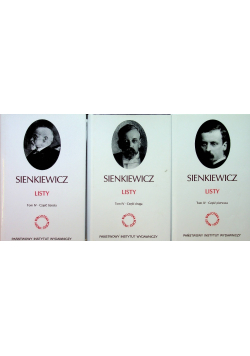 Sienkiewicz Listy Tom 4 Części 1 do 3
