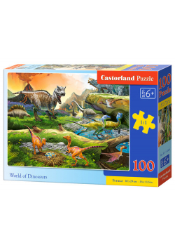 Puzzle World of Dinosaurs 100