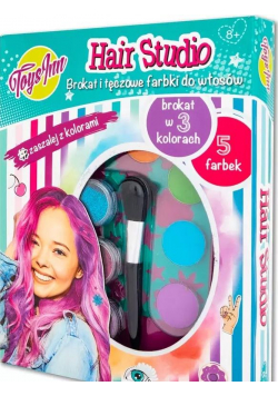 Hair Studio - Farbki i brokat do włosów