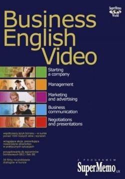 Business english video 5 książek plus DVD