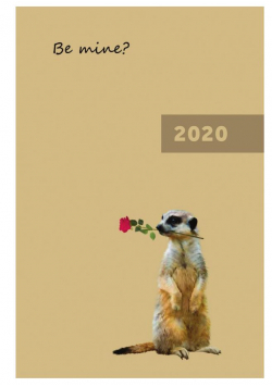 Kalendarz 2020 A5 tygodniowy Be mine NARCISSUS