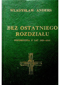 Bez ostatniego rozdziału