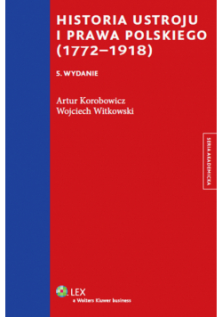 Historia ustroju i prawa polskiego (1772–1918)