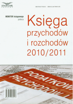 Księga przychodów i rozchodów 2010/2011