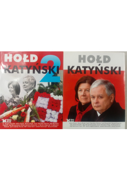 Hołd Katyński 2 tomy plus autograf Bujaka