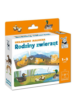 Rodziny zwierząt Układanki malucha