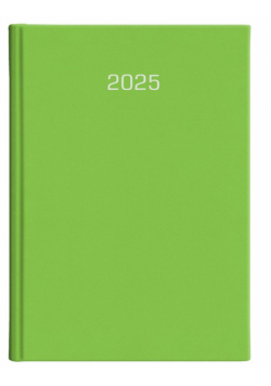 Kalendarz 2025 A5 dzienny Albit seledynowy