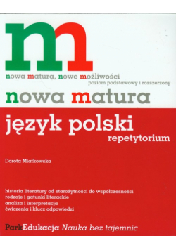 Nowa matura Język polski Repetytorium