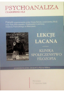 Psychoanaliza Czasopismo NLS Wydanie specjalne