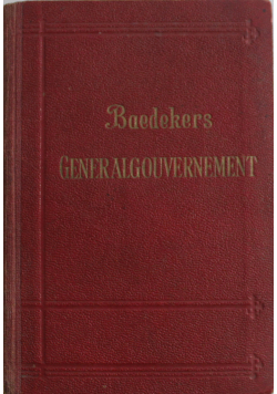 Baedekers Generalgouvertnement 1943 r