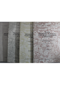 Słownik historyczno geograficzny województwa Poznańskiego 4 tomy