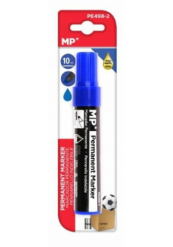 Marker permanentny 10mm niebieski