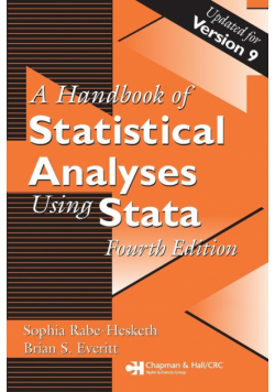Handbook of Statistical Analyses Using Stata