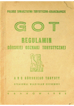 GOT Regulamin górskiej odznaki turystycznej
