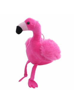 Brelok pluszowy Flaming różowy 12cm