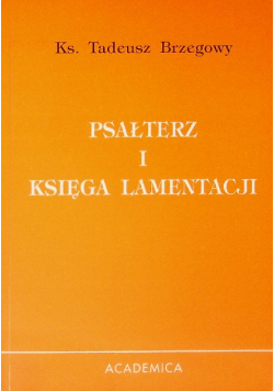 Psałterz i księga lamentacji