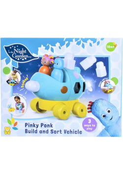 Dobranocy Ogród pojazd sorter Pinky Ponk