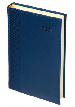 Kalendarz 2021 B5 Dzienny reg. Carbon Paris Granat