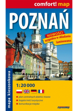 Poznań plan miasta 1:20 000
