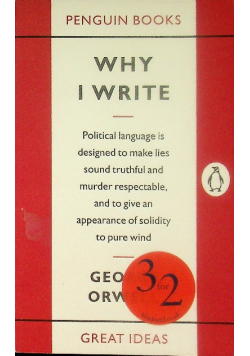 Why I Write