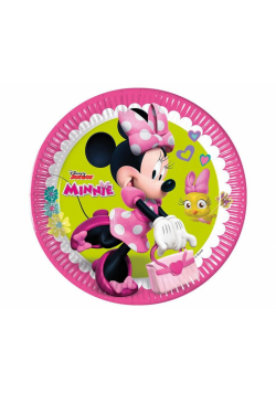 Talerzyki papierowe Minnie Happy Helpers 23cm 8szt