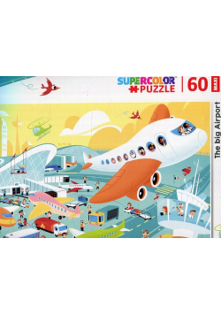 Puzzle Supercolor Maxi 60 The big Airport