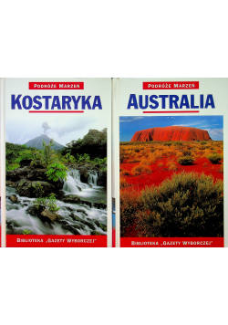 Podróże marzeń Australia Kostaryka 2 tomy