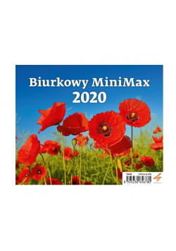 Kalendarz 2020 Biurkowy MiniMax HELMA
