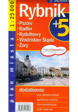 Rybnik plan miasta