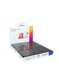Gamegenic:18-Pocket Pages Sideloading-Black(50szt)