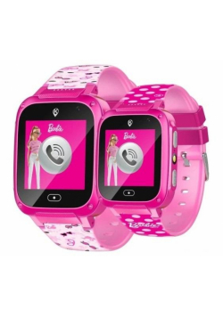 Smartwatch dla dziecka z połączeniami głosowymi KiDiZ Barbie