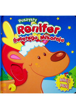 Puszysty Renifer Świętego Mikołaja