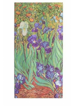 Notatnik linia Van Gogh's Irises slim
