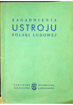 Zagadnienia Ustroju Polski Ludowej