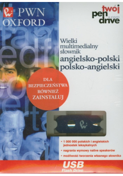 PenDrive Wielki multimedialny słownik angielsko polski polsko angielski