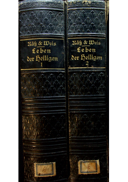 Leben der Heiligen Gottes 2 tomy 1901 r.