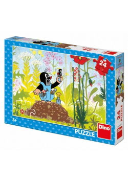 Puzzle 24 Krecik na kopcu