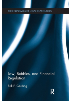 Law, Bubbles, and Financial Regulation