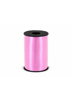 Wstążka plastikowa j. różowy 5mm/225m