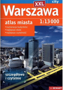 Atlas Warszawa XXL 1:13 000