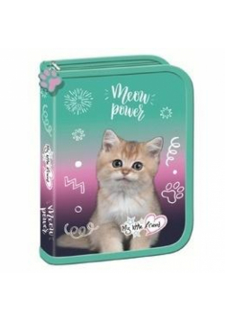 Piórnik dwuklapkowy bez wyposażenia Kitty Party
