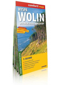 Comfort!map Wyspa Wolin Woliński PN mapa w.2019