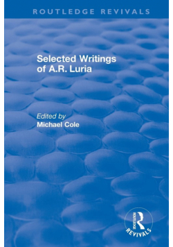 Selected Writings of A.R. Luria