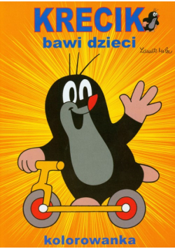 Krecik bawi dzieci Kolorowanka