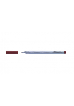 Cienkopis Grip brązowy (10szt) FABER CASTELL