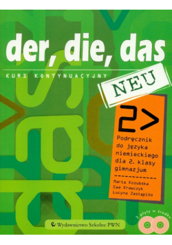 Der die das neu 2. Podręcznik z płytą CD. Kurs kontynuacyjny