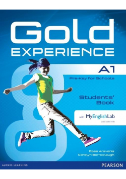 Gold Experience A1 SB + DVD + MyEnglishLab PEARSON
