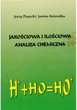 Jakościowa i ilościowa analiza chemiczna