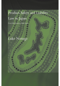 Product Safety and Liability Law in Japan